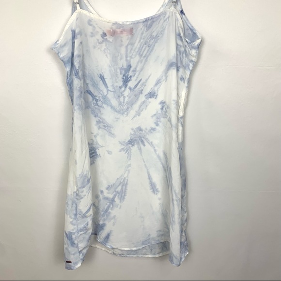 N:Philanthropy x REVOLVE Willa Mini Slip Tie Dye Dress Morning Dew Large - Picture 6 of 7